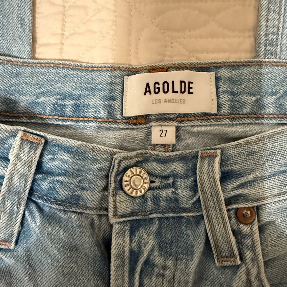 Agolde Riley High Rise Jeans - Picture 2 of 2